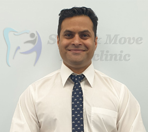Divyang Shah, Extended Scope Physiotherapist